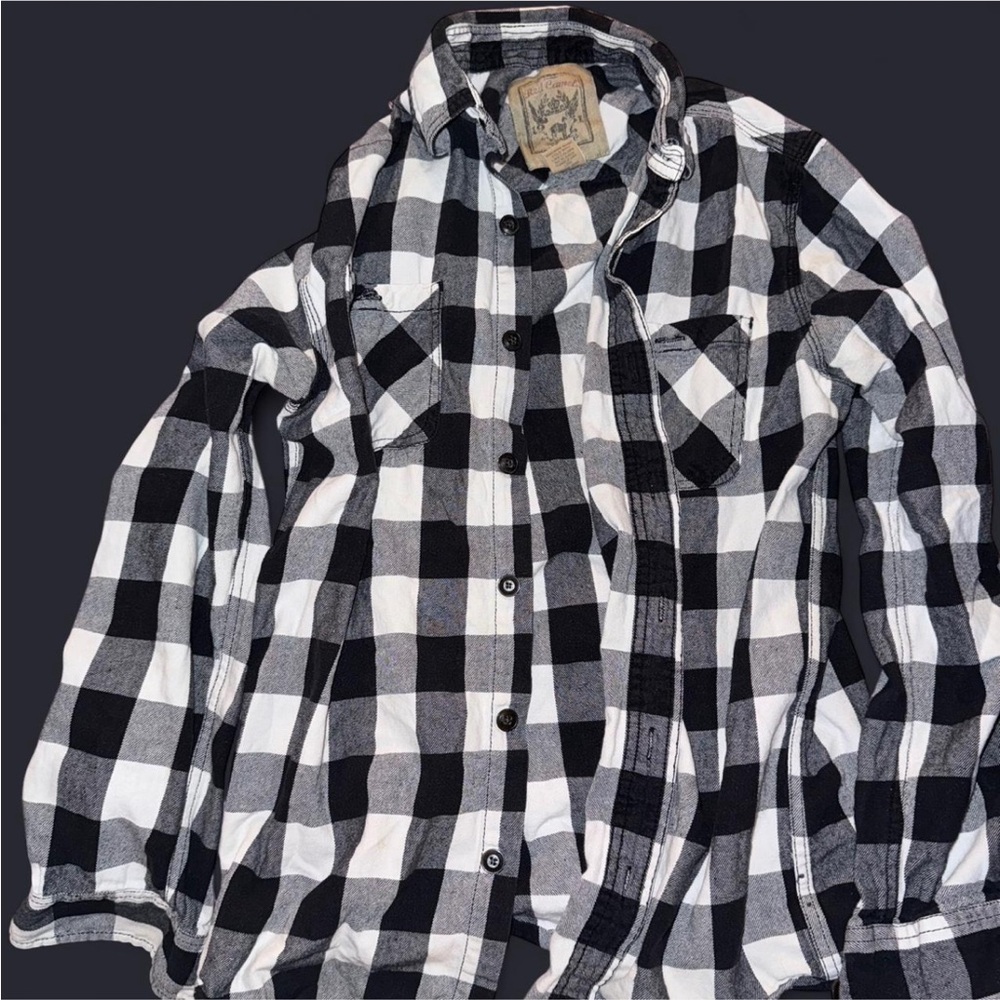 Red Camel Monochrome Checkered Shirt